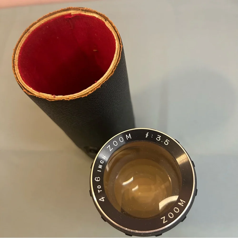Zoom Projector Slide Lens F3.5 4 To 6 inch